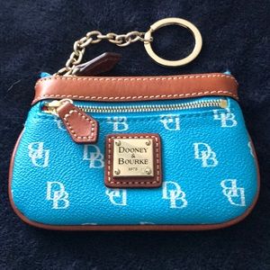 Dooney and Burke key ring/card holder